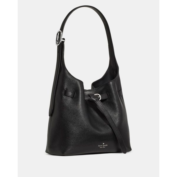 Kate Spade 454 Belted Small Leather Shoulder Bag - Preorder — Black