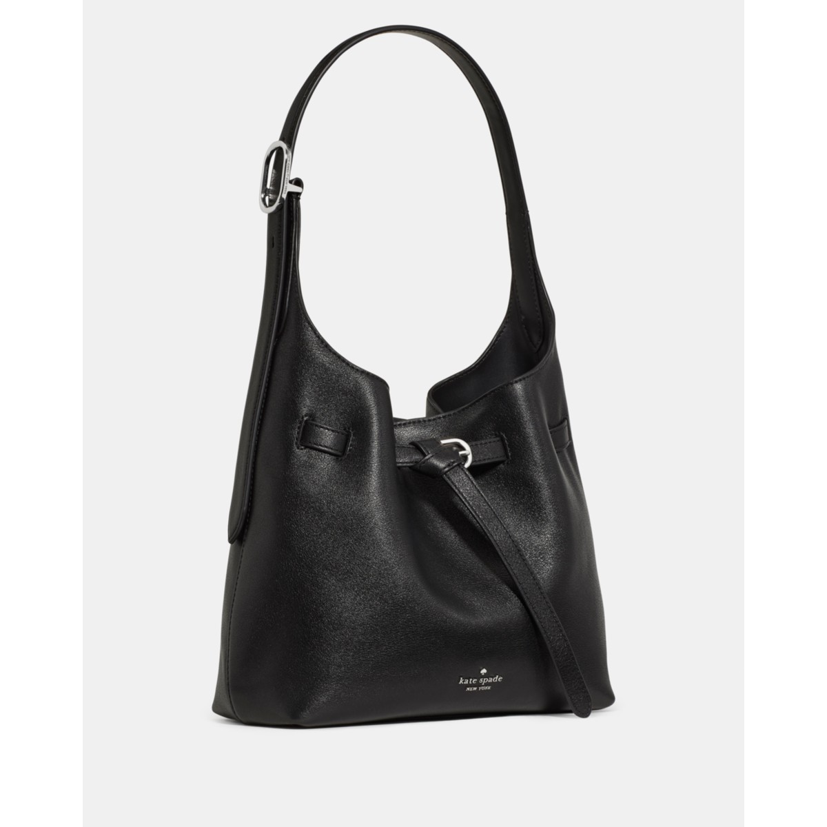 Kate Spade 454 Belted Small Leather Shoulder Bag - Preorder — Black