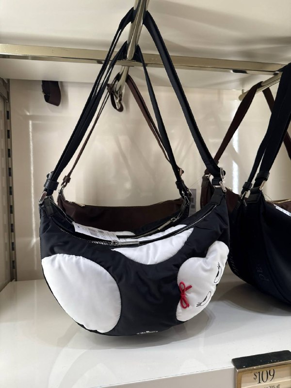 Kate Spade Carter Monsters Sling Crossbody Bag - Preorder — Black Mult (001)