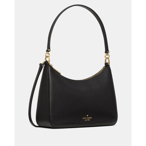 Kate Spade Margot Medium Leather Shoulder Bag - Preorder — Black