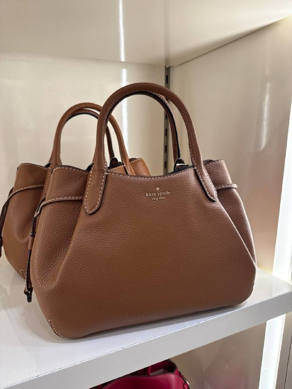 Kate Spade Dumpling Large Satchel Bag - Preorder — Warm Ginge (200)