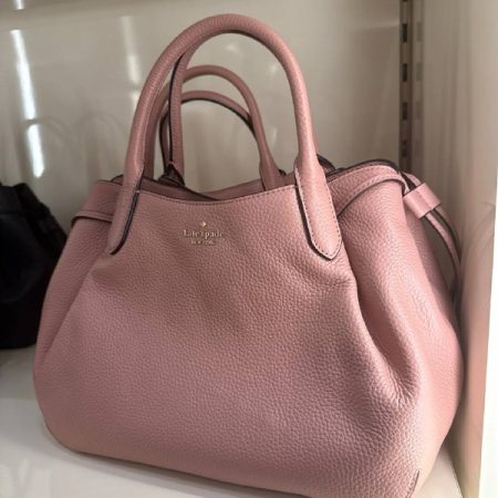 Kate Spade Dumpling Large Satchel Bag - Preorder — Dusk Rose (650)