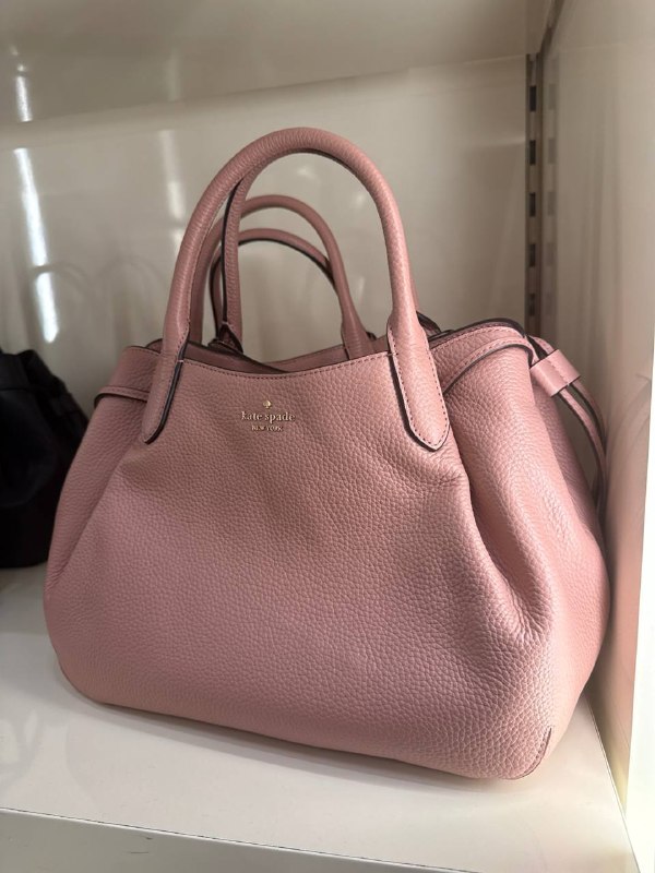 Kate Spade Dumpling Large Satchel Bag - Preorder — Dusk Rose (650)