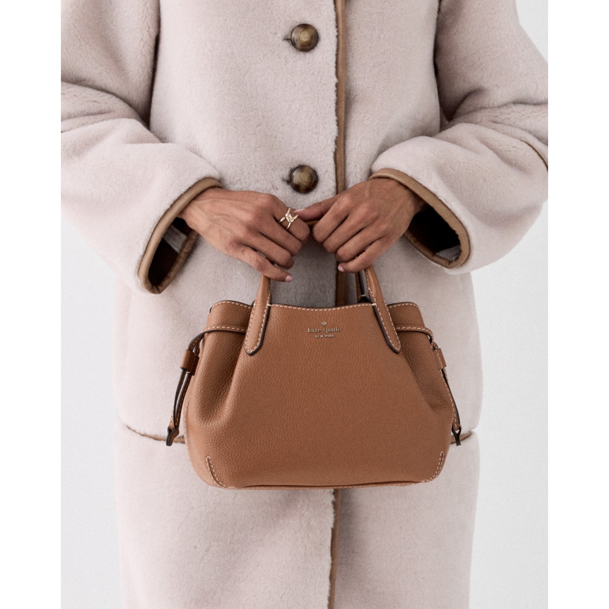 Kate Spade Dumpling Satchel Bag - Preorder — Warm Gingerbread