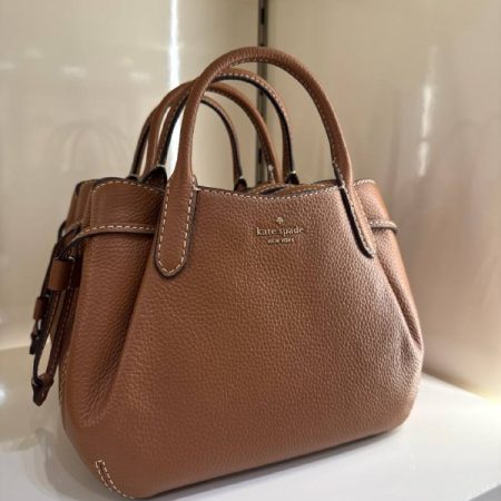 Kate Spade Dumpling Satchel Bag - Preorder — Warm Gingerbread (200)