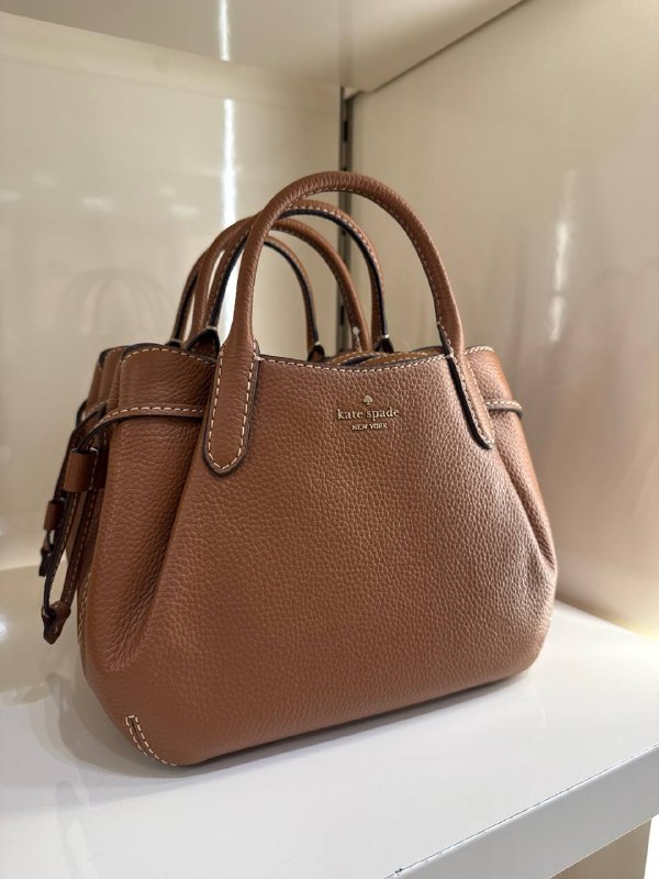 Kate Spade Dumpling Satchel Bag - Preorder — Warm Ginge (200)