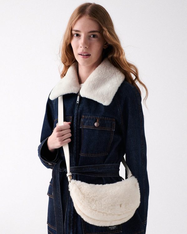 Kate Spade Carter Faux Shearling Crossbody - Preorder