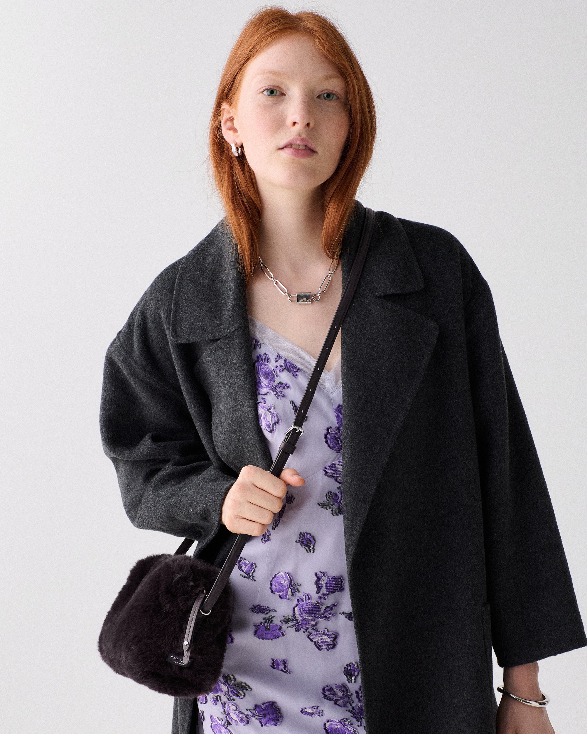 Kate Spade Hazel Faux Fur Camera Bag - Preorder