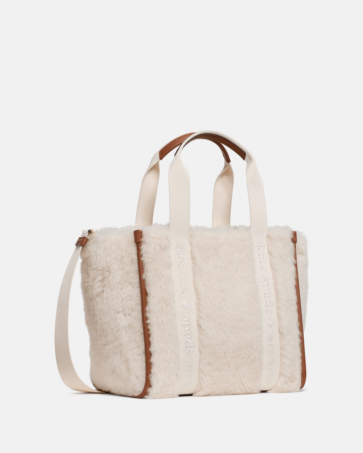 Kate Spade Kip Faux Shearling Small Tote Bag - Preorder