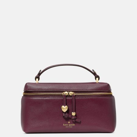 Kate Spade Blair Charm Vanity Crossbody - Preorder — Deep Cherry (600)