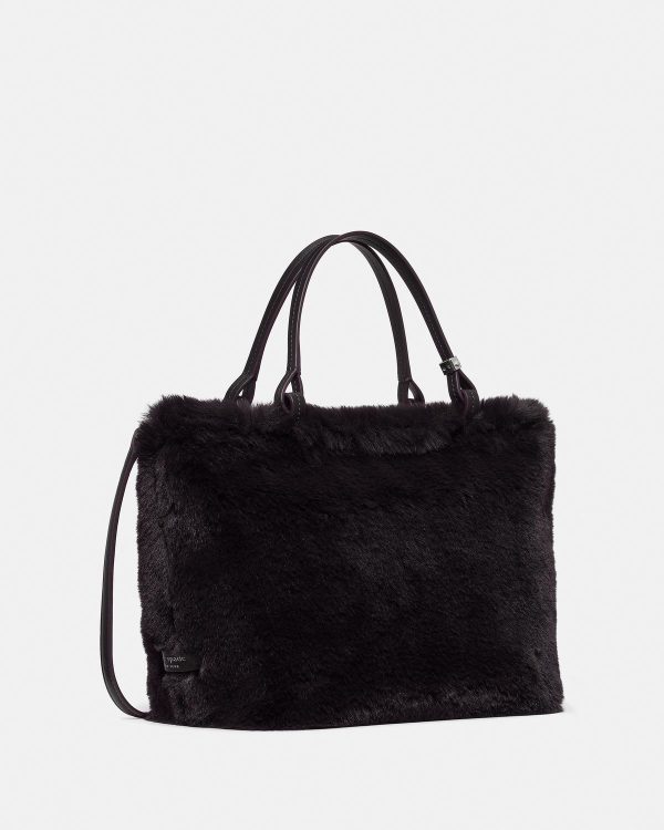 Kate Spade Marlowe Faux Fur Small Tote Bag - Preorder