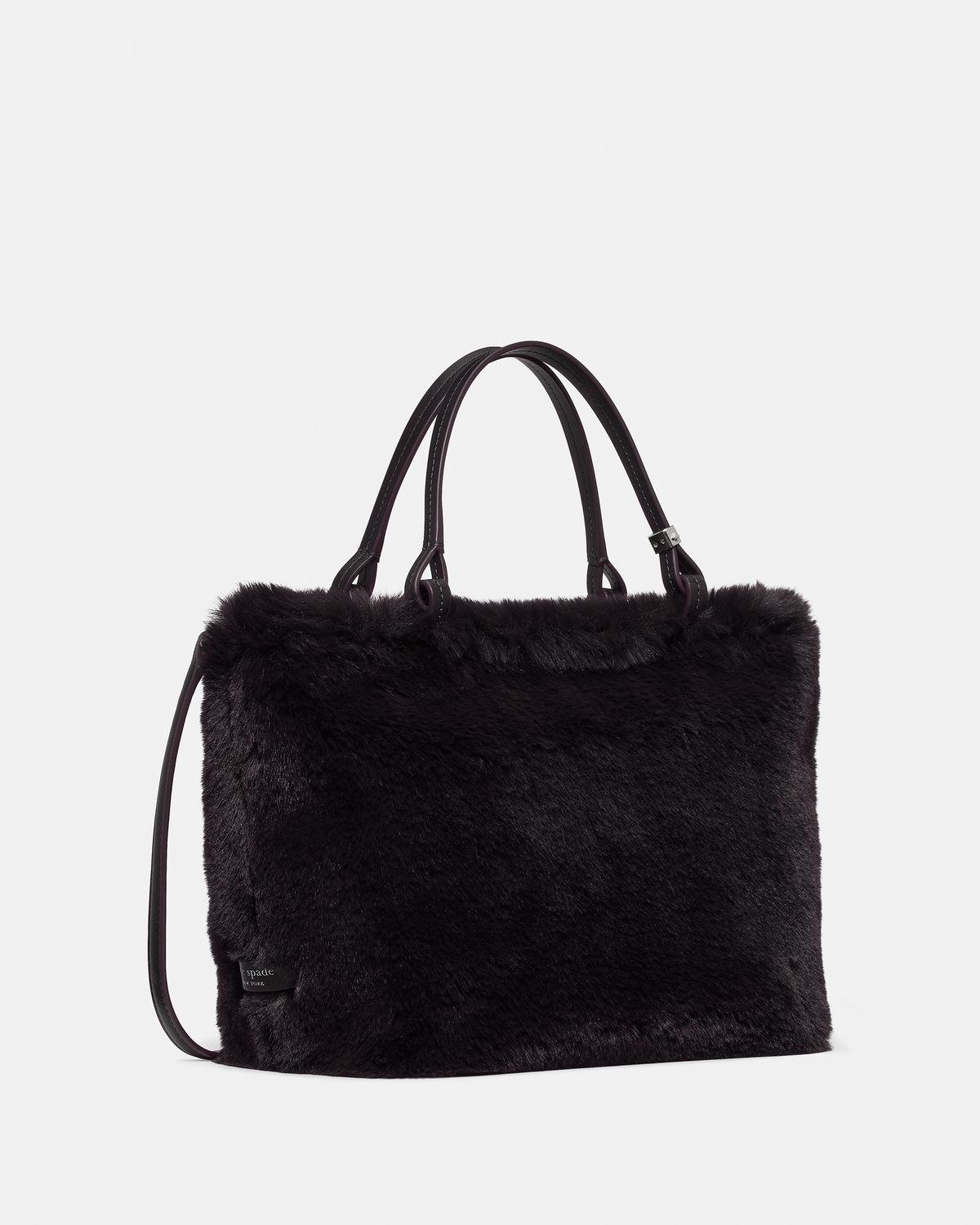 Kate Spade Marlowe Faux Fur Small Tote Bag - Preorder