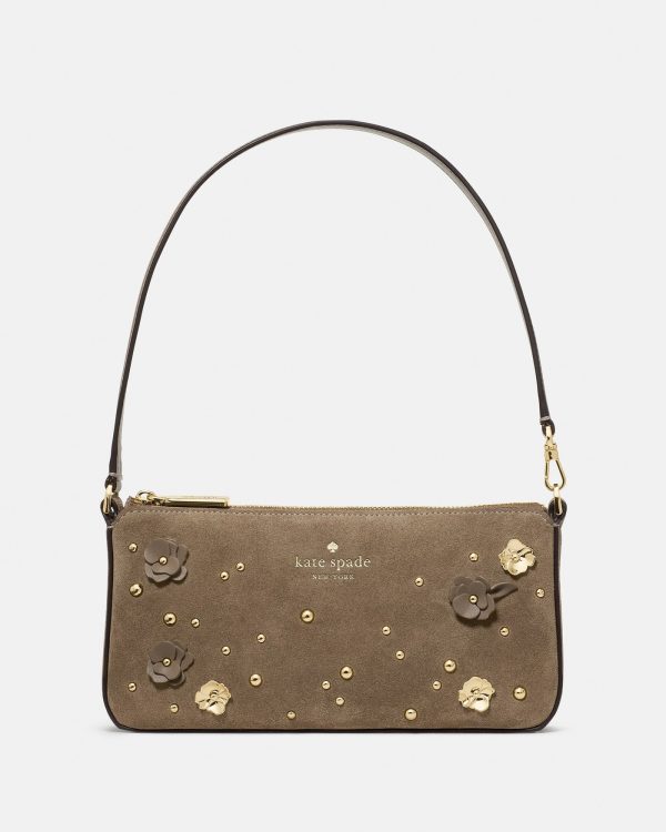 Kate Spade Gemini Suede Embellishment Mini Bag - Preorder