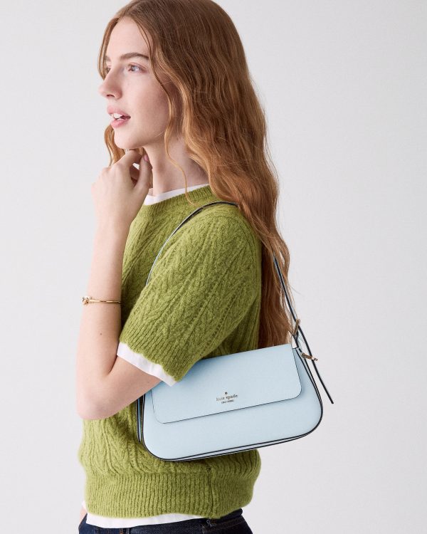 Kate Spade Gwen Textured Patent Shoulder Bag - Preorder
