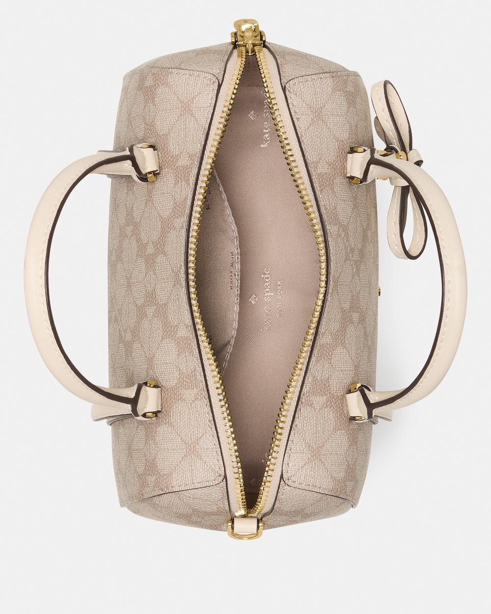 Kate Spade Monroe Spade Flower Coated Canvas Small Satchel Bag - Preorder