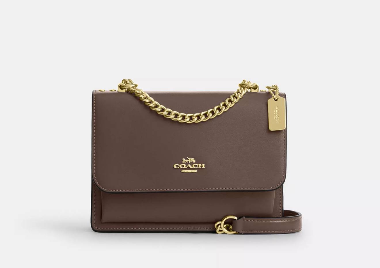 Coach Mini Klare Crossbody Bag Brass/Dark Stone - Ready Stock USA