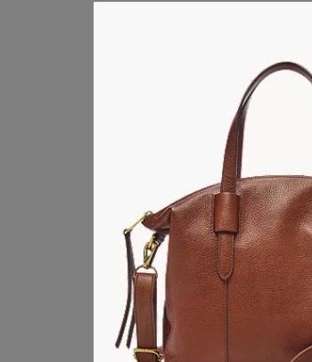 Fossil Skylar Satchel - Preorder — Brown