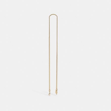 Coach Outlet Chain Strap - Preorder — Brass/Brass