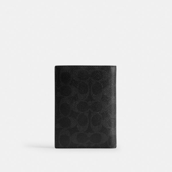 Coach Passport Case In Signature Canvas - Preorder