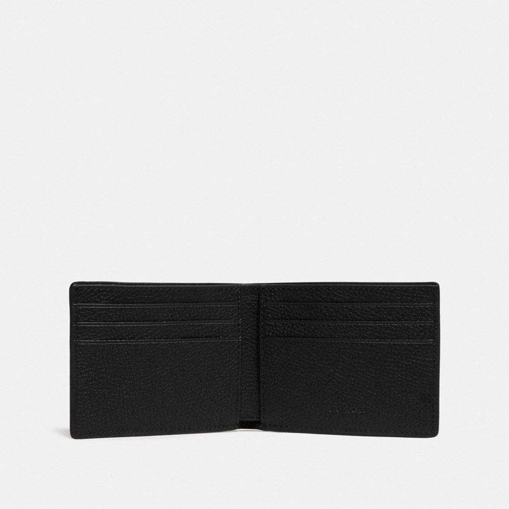 Coach Slim Billfold Wallet In Signature Leather - Preorder