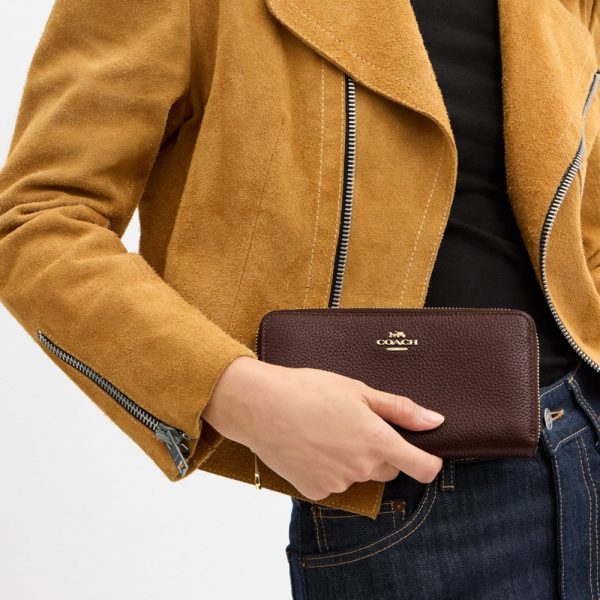 Coach Outlet Long Zip Around Wallet - Preorder