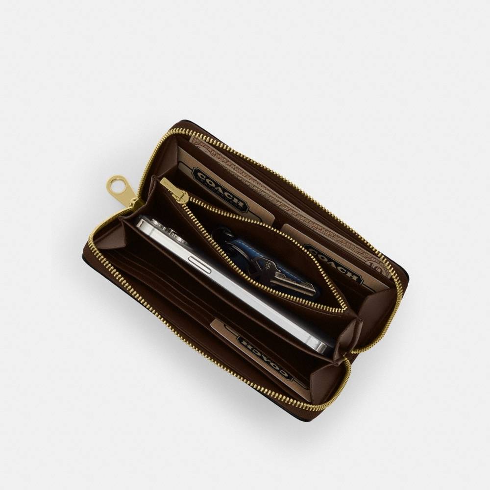 Coach Outlet Long Zip Around Wallet - Preorder