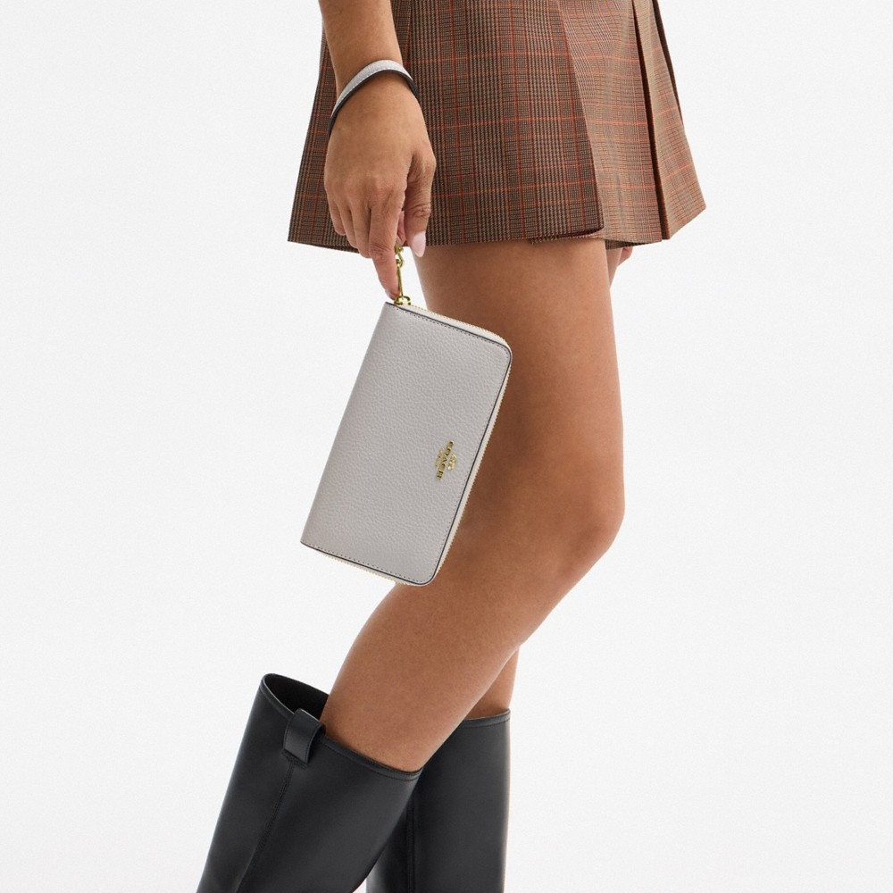 Coach Outlet Long Zip Around Wallet - Preorder - Image 9