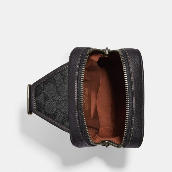 Coach Outlet Sullivan Pack In Blocked Signature Canvas - Preorder