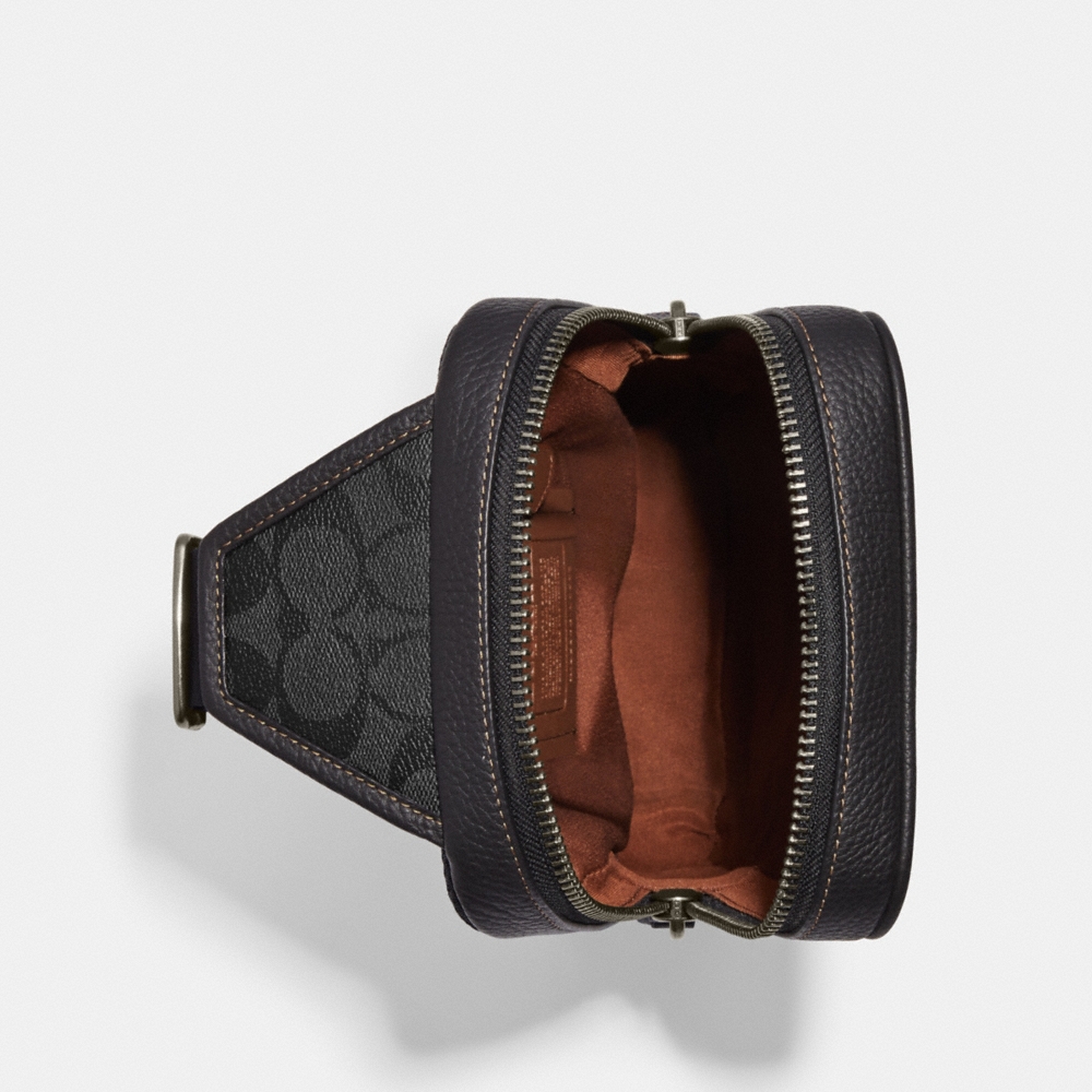 Coach Outlet Sullivan Pack In Blocked Signature Canvas - Preorder