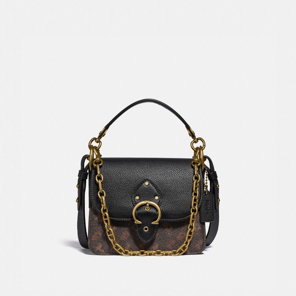 Coach Restored Beat Shoulder Bag 18 With Horse And Carriage Print - Preorder