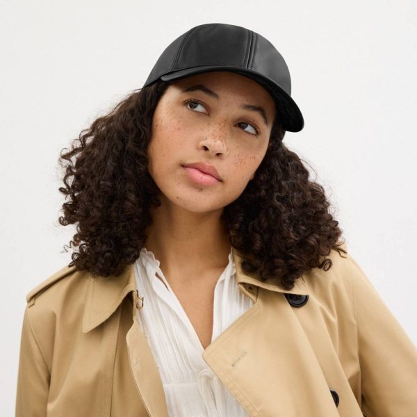 Coach Leather Baseball Hat - Preorder