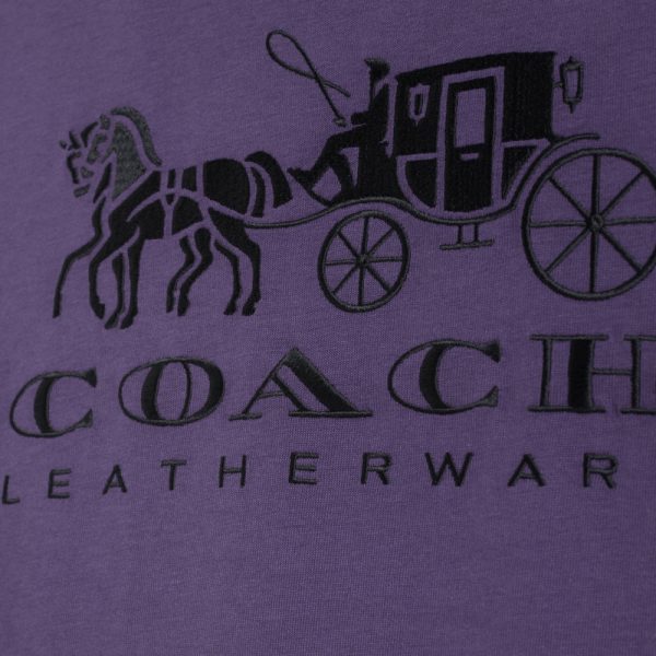 Coach Restored Horse And Carriage T-Shirt In Organic Cotton - Preorder