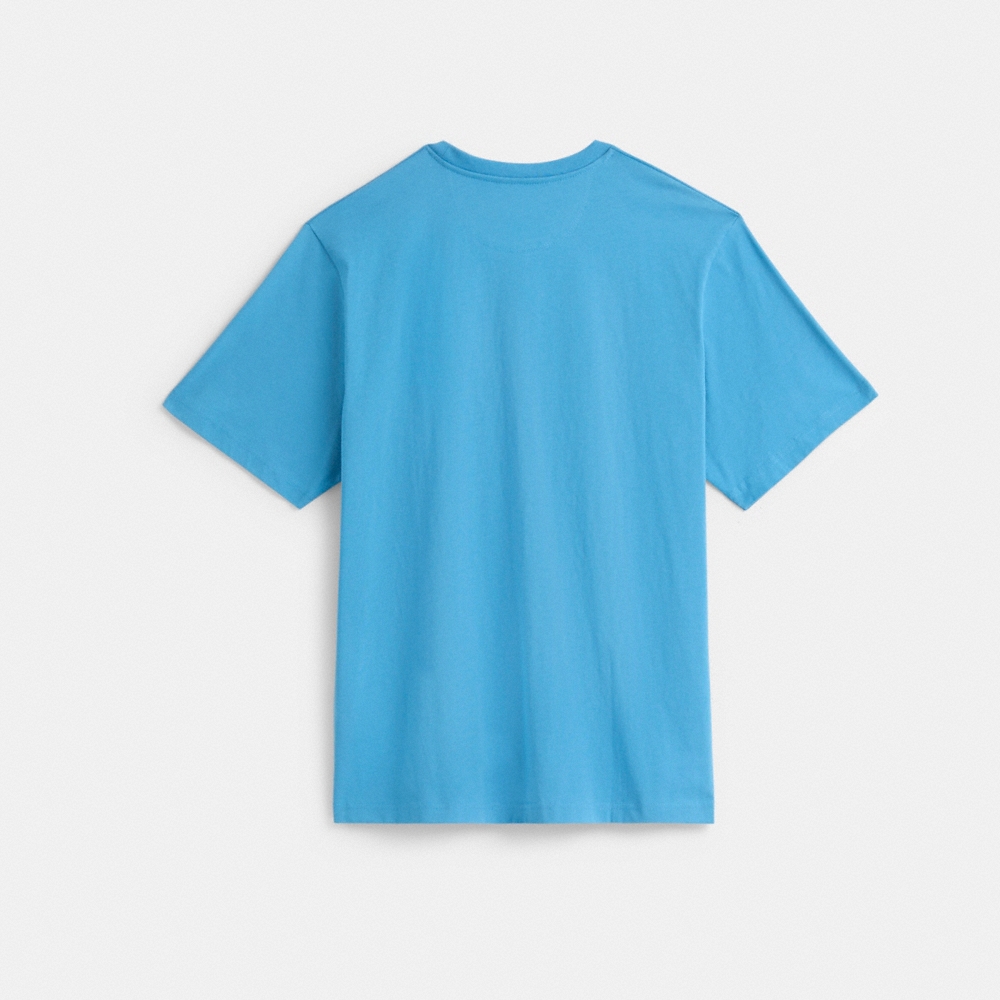 Coach Restored Horse And Carriage T-Shirt In Organic Cotton - Preorder