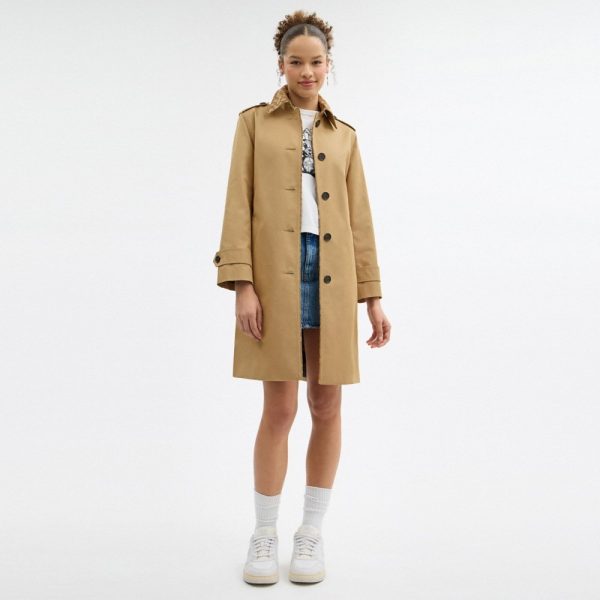 Coach Outlet Trench With Signature Piping - Preorder
