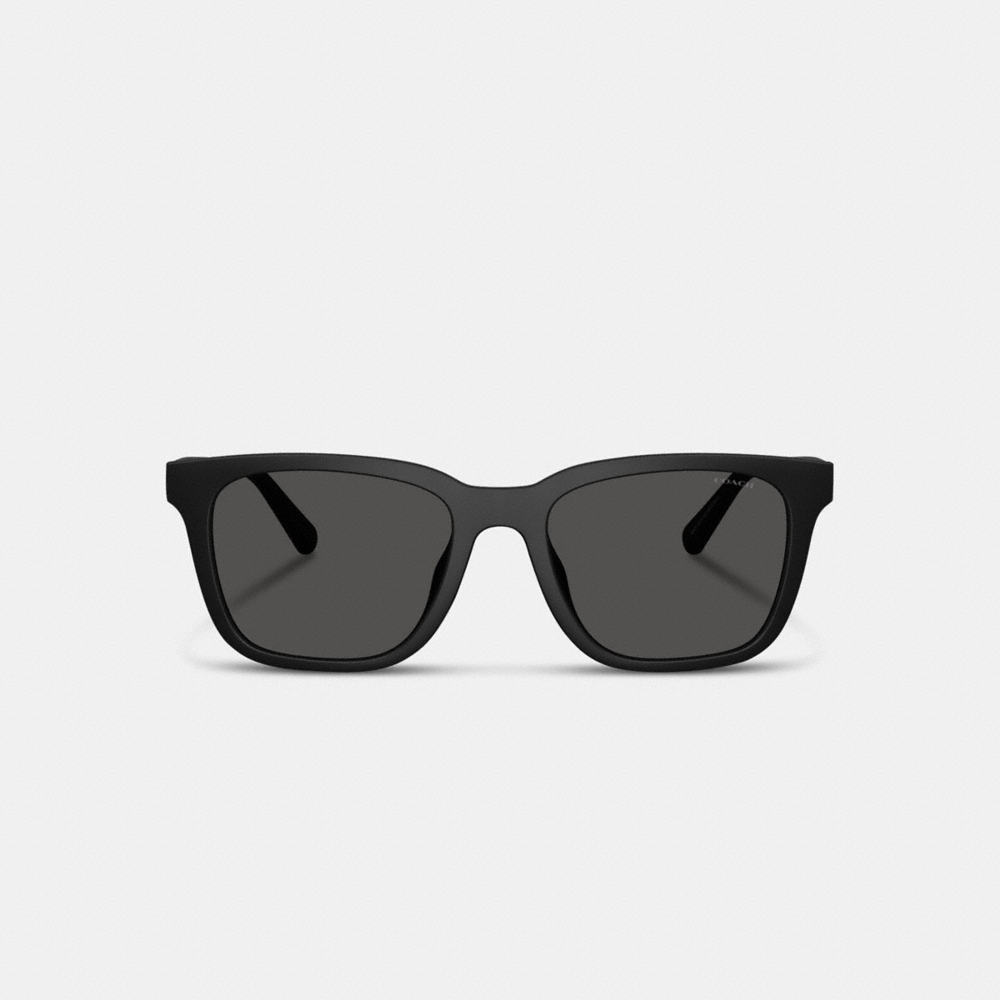 Coach C Hardware Textured Temple Square Sunglasses - Preorder