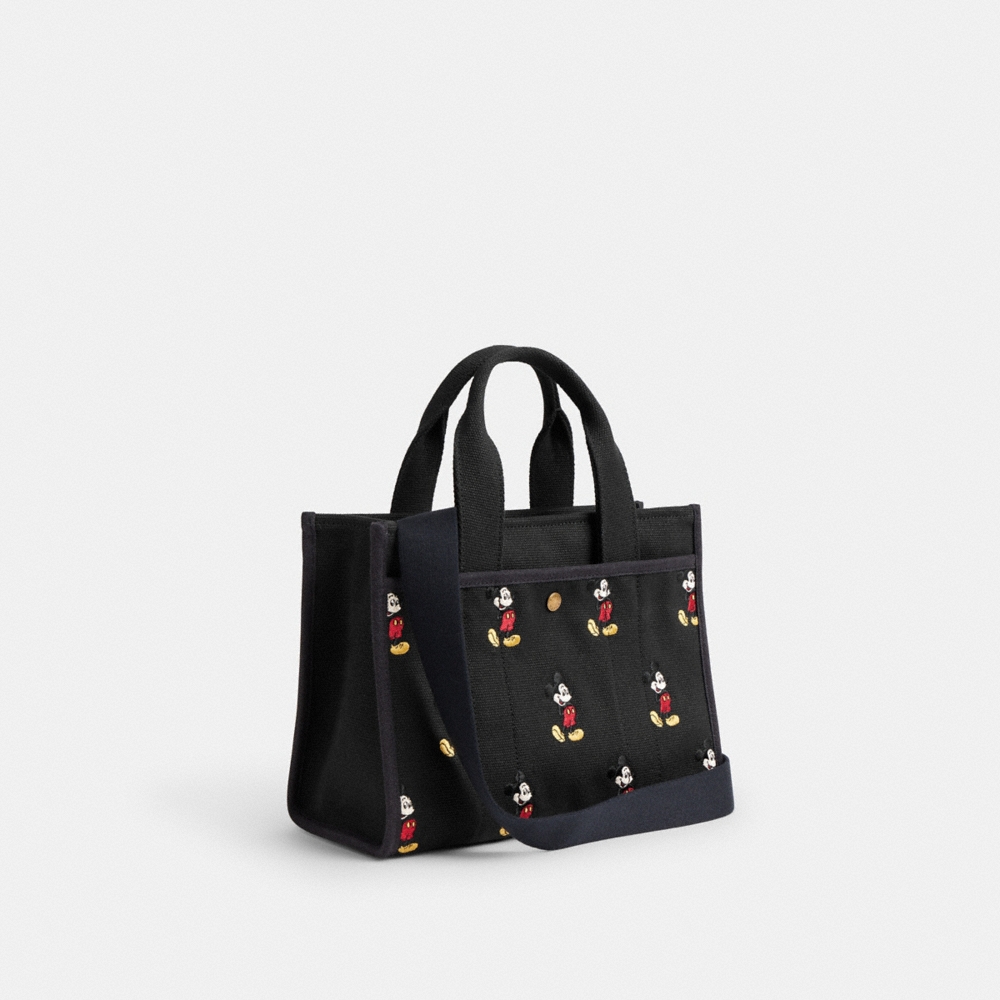 Coach Outlet Disney X Coach Cargo Tote Bag 26 With Mickey Mouse In Regenerative Cotton Canvas - Preorder