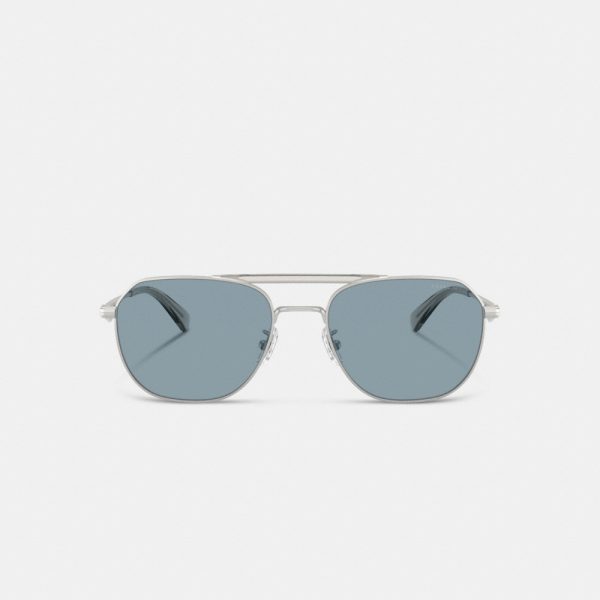 Coach C Hardware Metal Navigator Sunglasses - Preorder