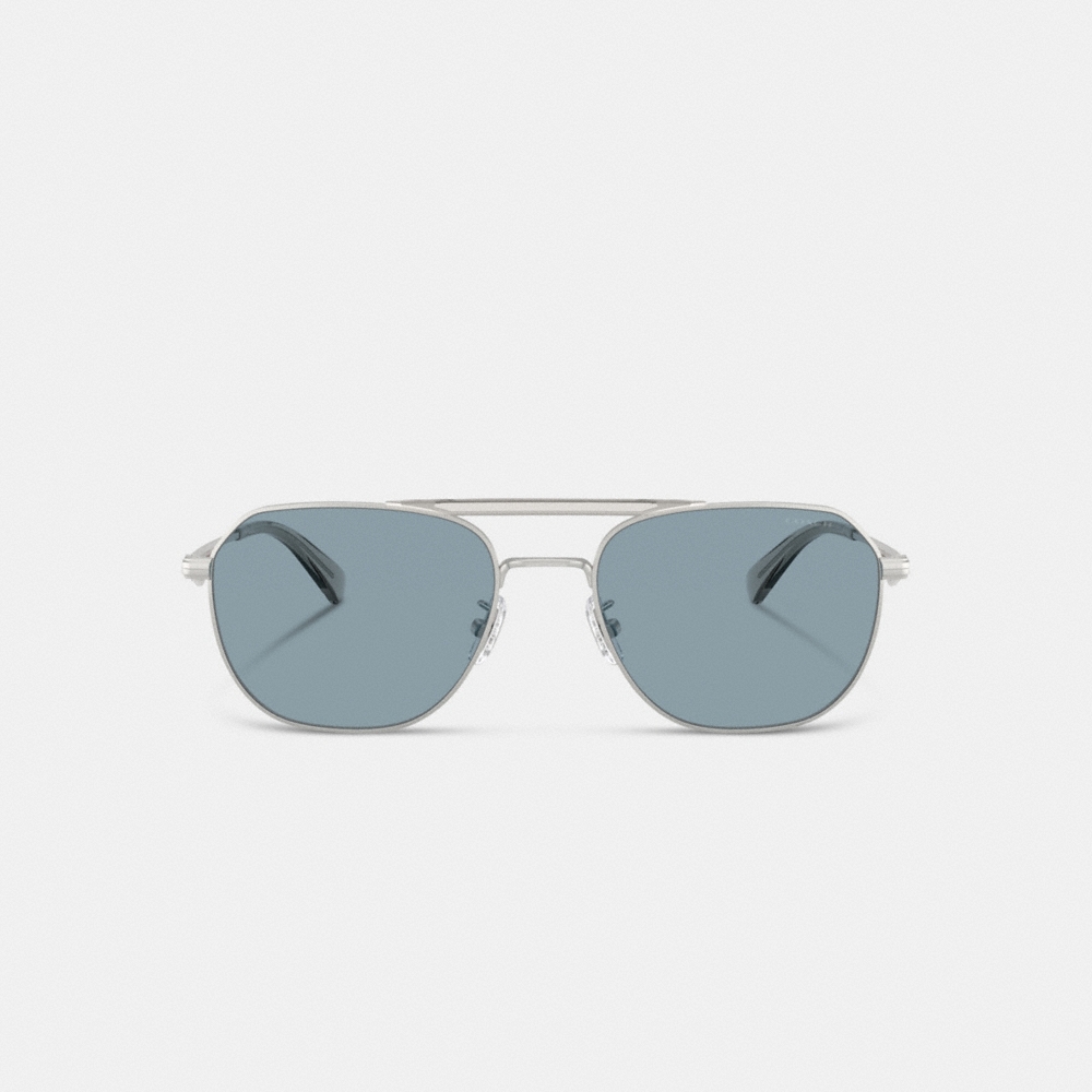 Coach C Hardware Metal Navigator Sunglasses - Preorder