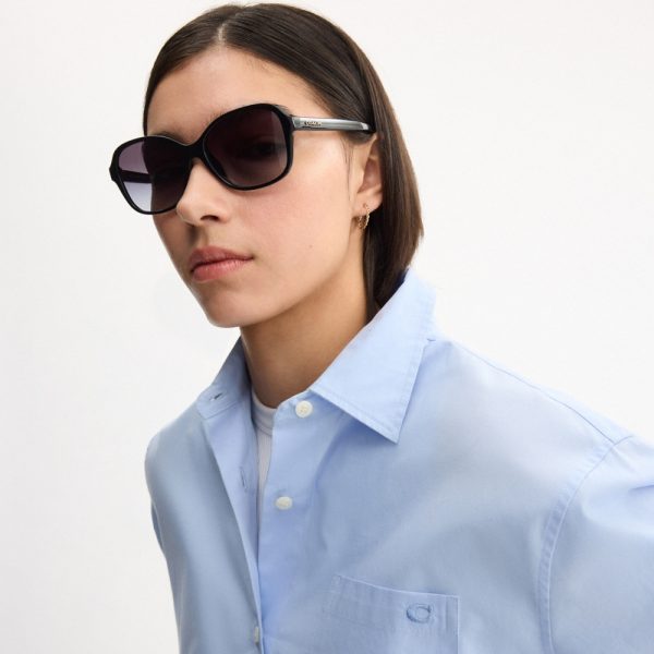 Coach Outlet Oversized Oval Sunglasses - Preorder