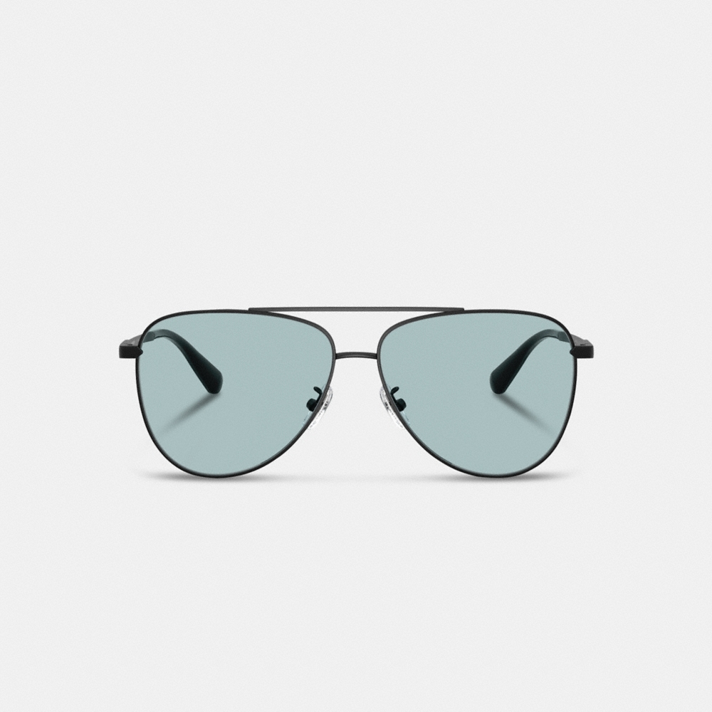Coach Outlet C Hardware Metal Pilot Sunglasses - Preorder