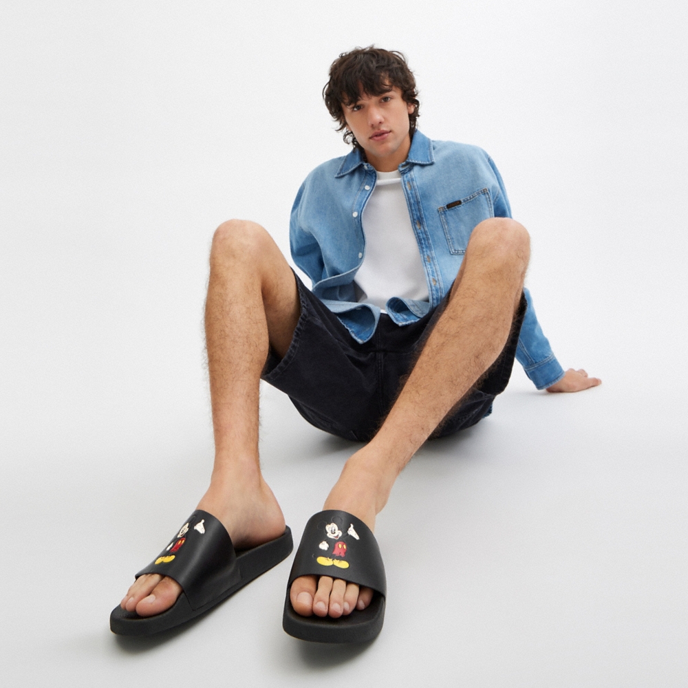 Coach Disney X Coach Slide With Mickey Mouse - Preorder