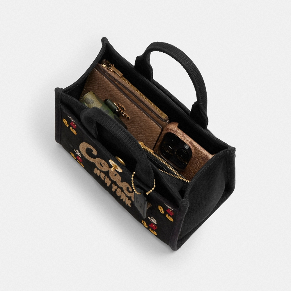 Coach Disney X Coach Cargo Tote Bag 20 With Mickey Mouse In Regenerative Cotton Canvas - Preorder - Image 4
