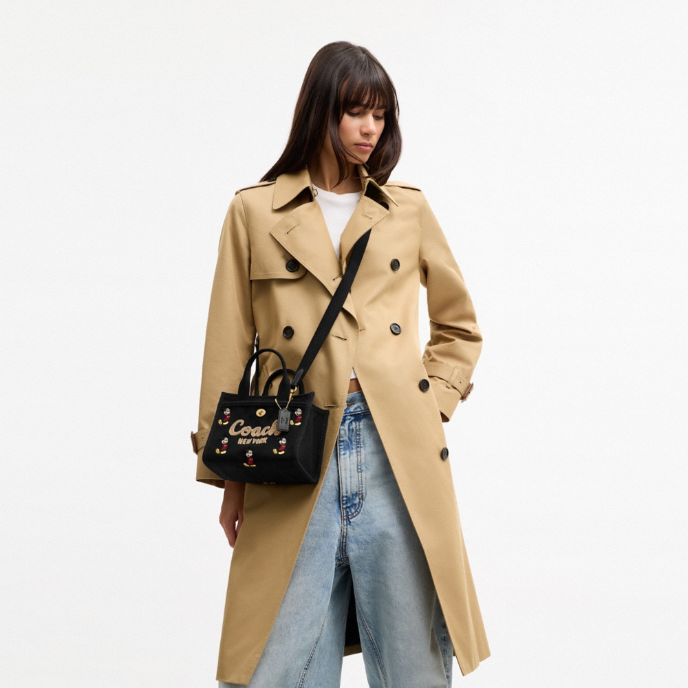 Coach Disney X Coach Cargo Tote Bag 20 With Mickey Mouse In Regenerative Cotton Canvas - Preorder - Image 6