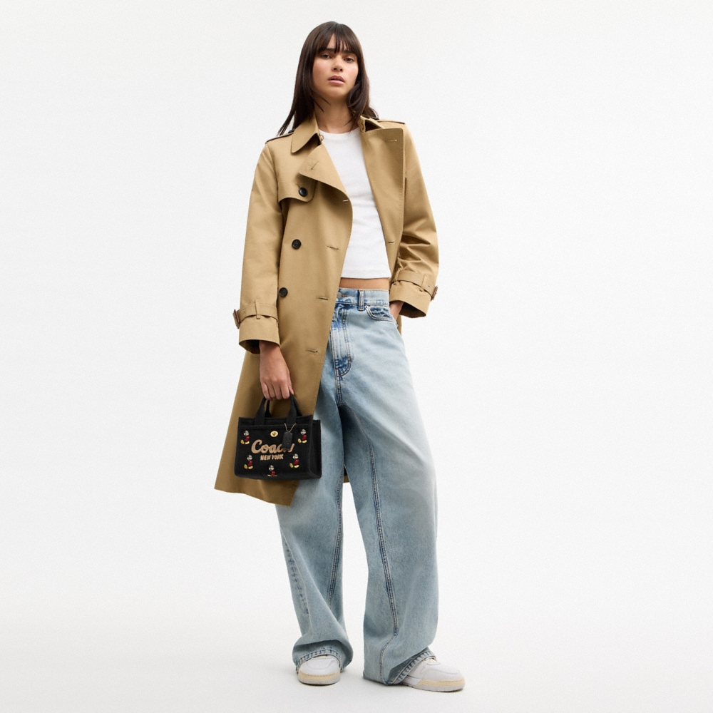Coach Disney X Coach Cargo Tote Bag 20 With Mickey Mouse In Regenerative Cotton Canvas - Preorder - Image 8