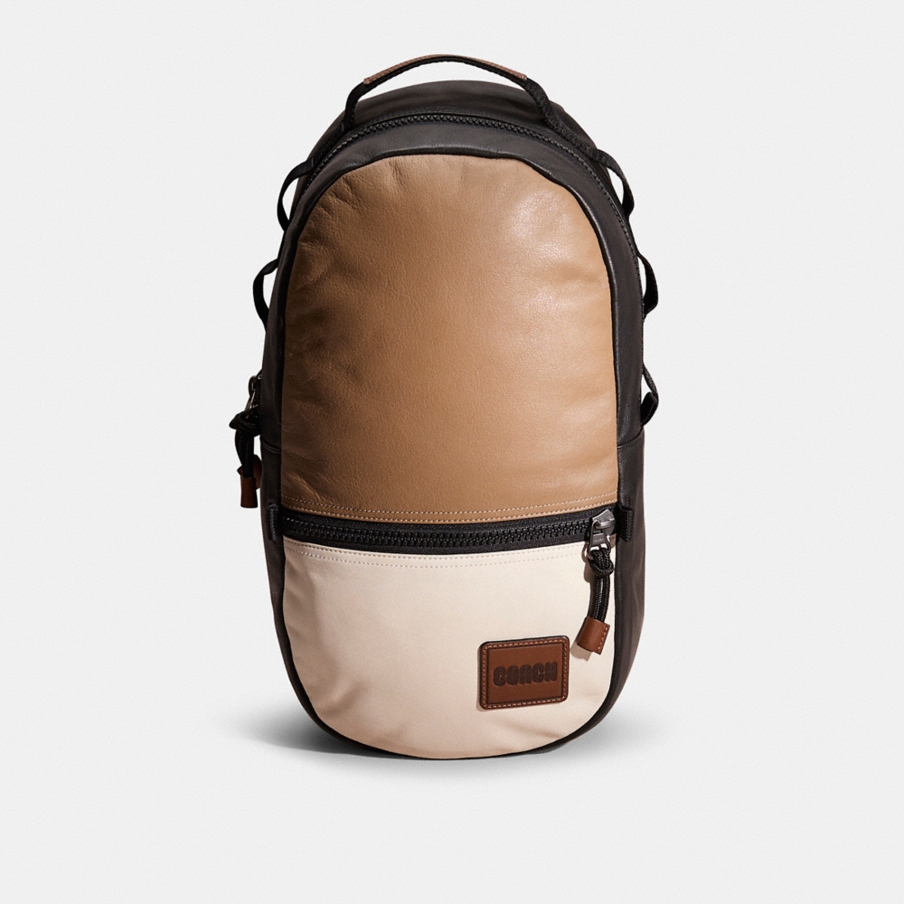 Coach Restored Pacer Backpack In Colorblock With Coach Patch - Preorder