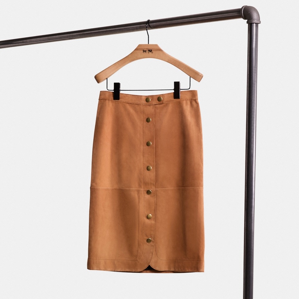 Coach Restored Suede Skirt - Preorder