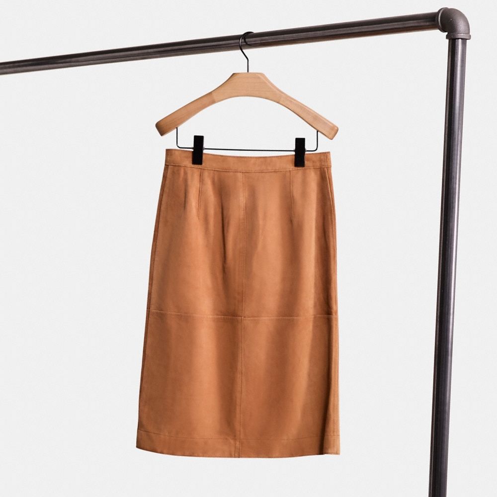 Coach Restored Suede Skirt - Preorder