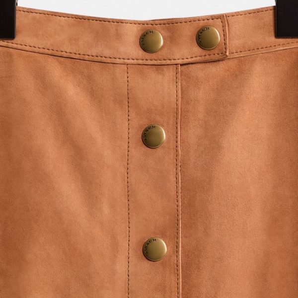 Coach Restored Suede Skirt - Preorder