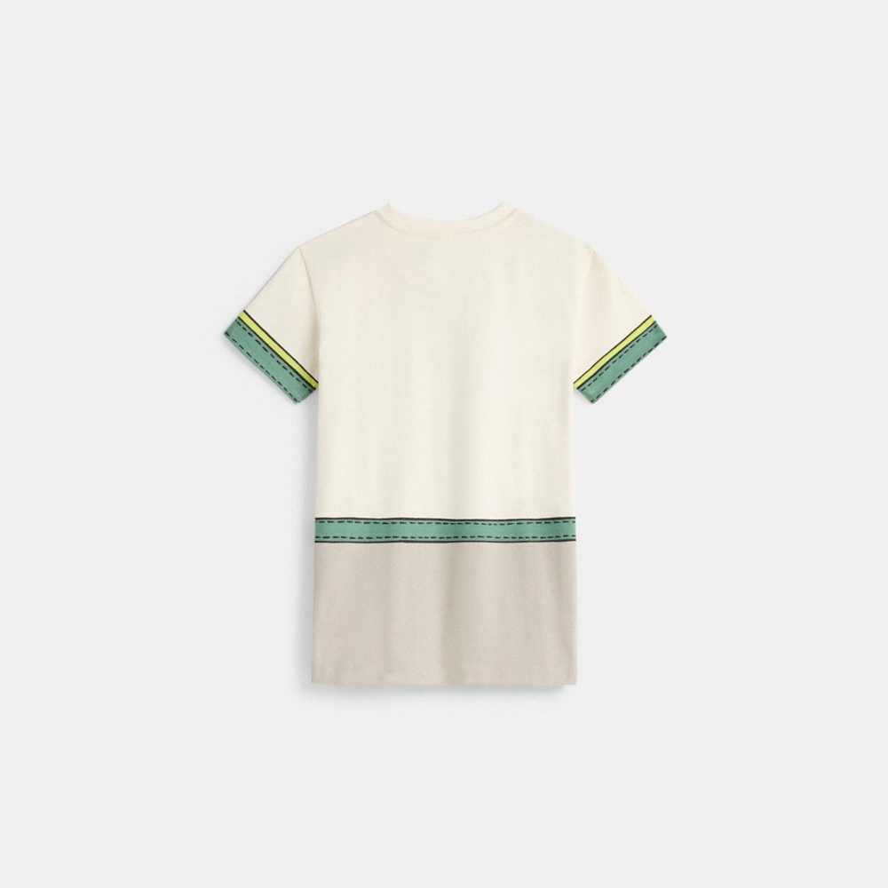 Coach Restored Trompe L'Oeil Belted T-Shirt - Preorder