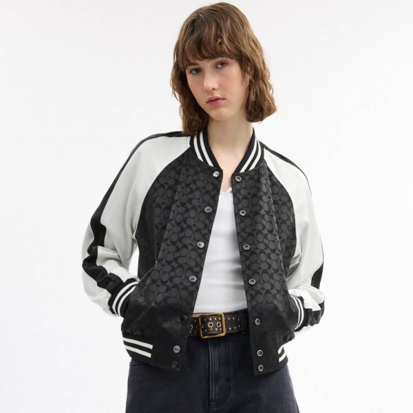 Coach Outlet Reversible Signature Souvenir Varsity Jacket - Preorder